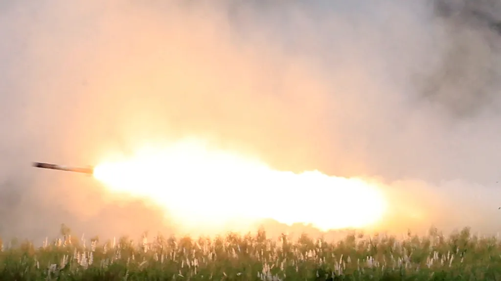 Střela vypálená z amerického raketometu Himars