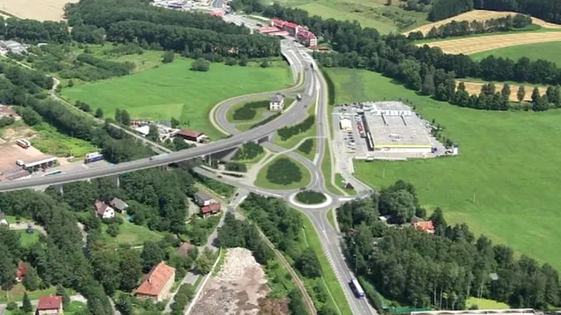 Plánovaný obchvat Náchoda