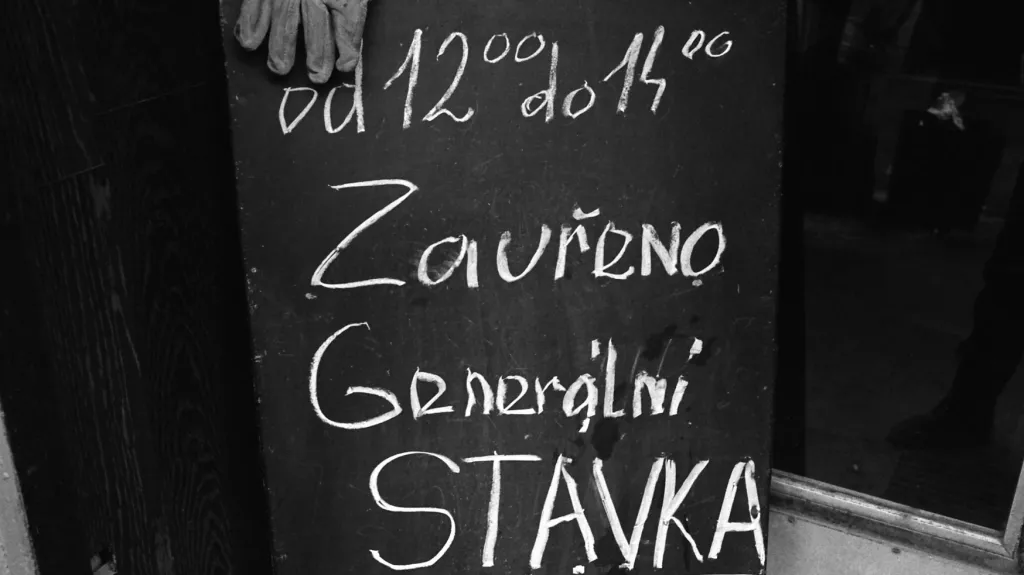 Generální stávka v listopadu 1989