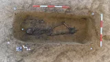 Kostrový hrob z doby laténské