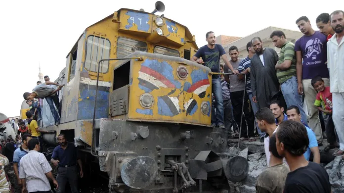 Nehoda vlaku v Egyptě