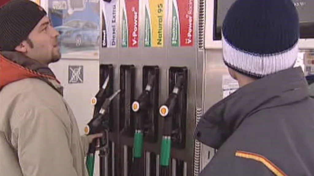 Nakupování benzínu