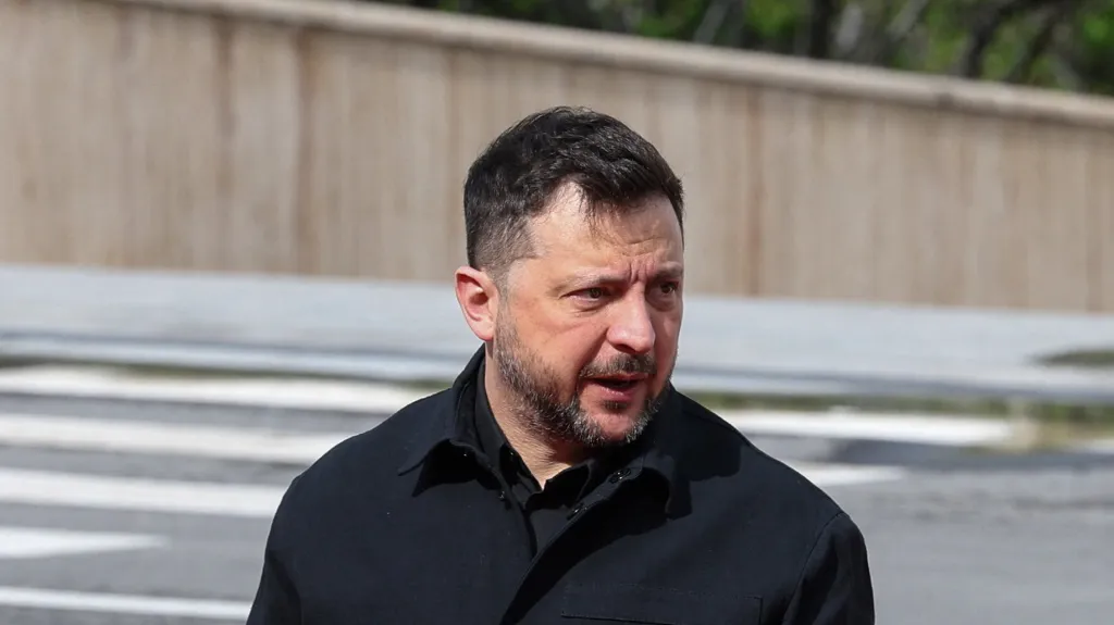 Volodymyr Zelenskyj v Jerevanu