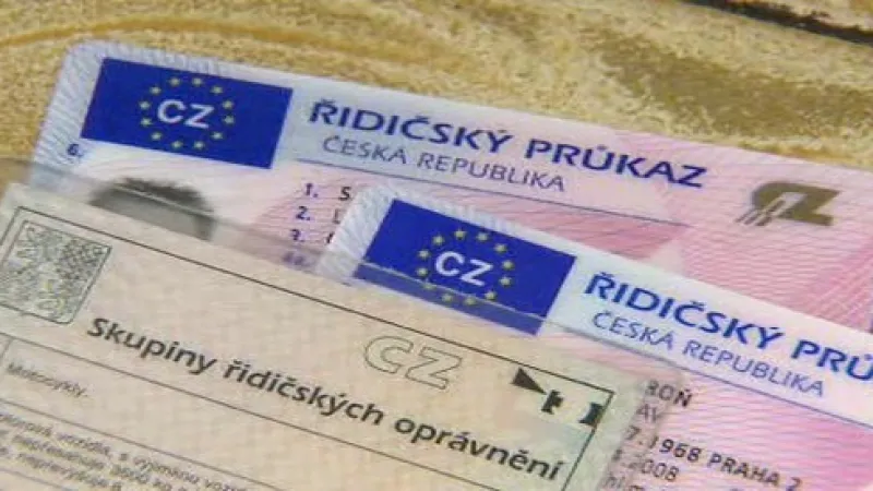 Řidičské průkazy