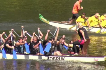 Dračí lodi si podmanily Kolín