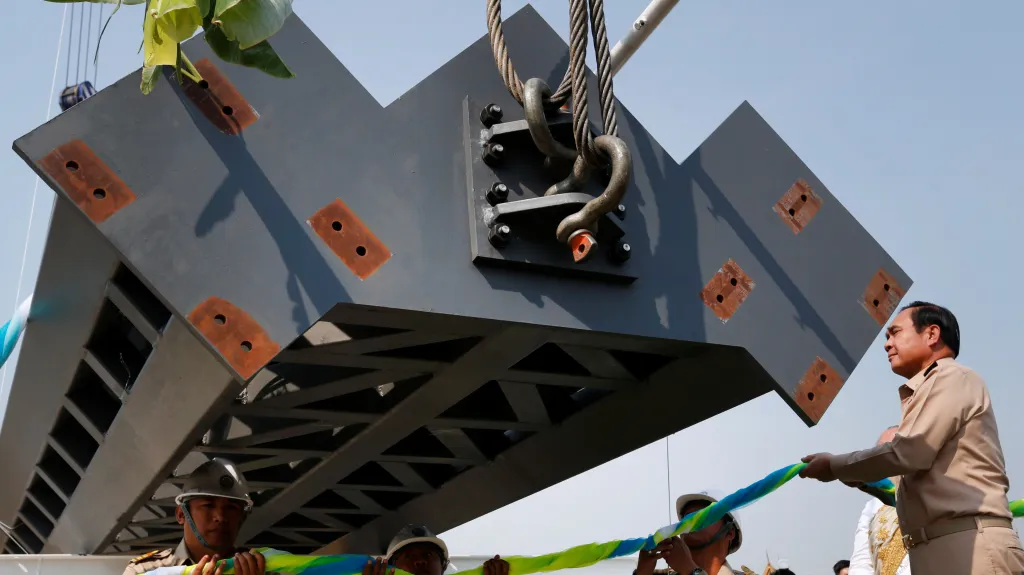 Thajská vláda uspořádala slavnostní ceremoniál