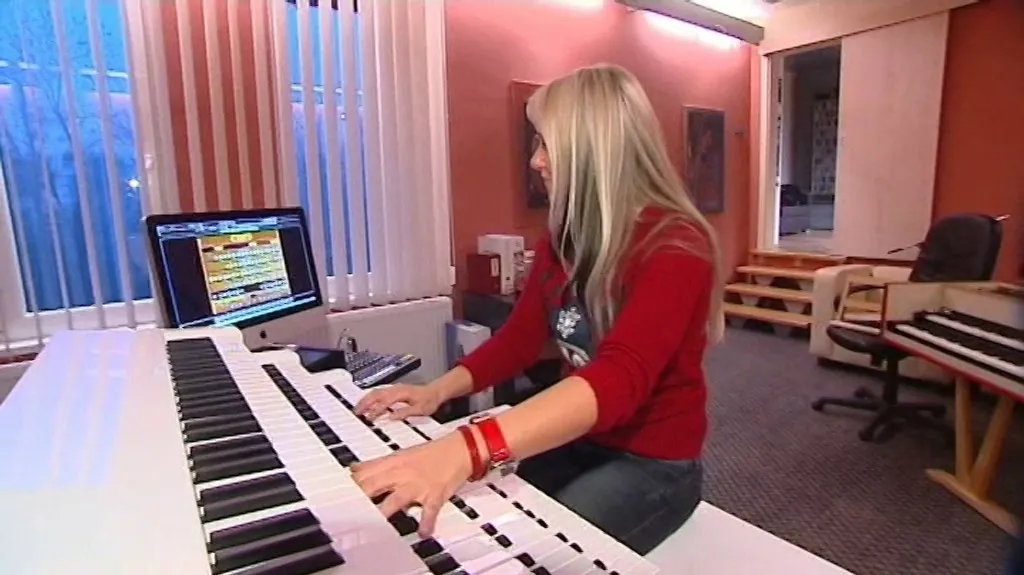 Kateřina Chroboková a její mobilní varhany