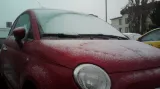 První sníh v Praze