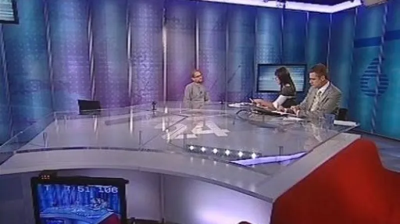 Roman Procházka a Adam Šůra ve Studiu 6