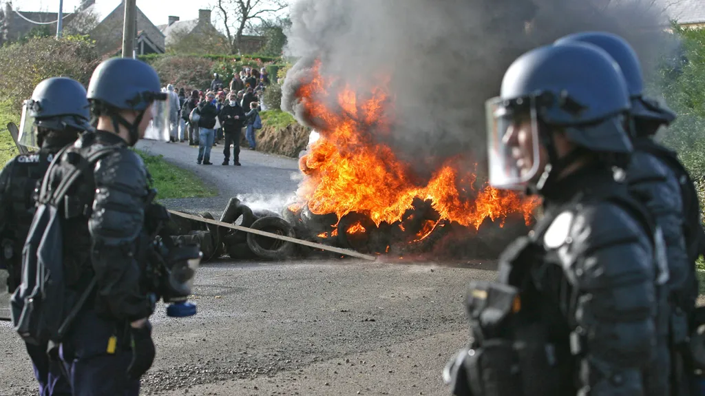 Protest proti přepravě vyhořelého jaderného paliva