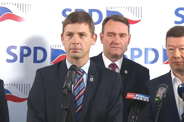 Kandidátku SPD a Trikolory pro eurovolby povede Mach