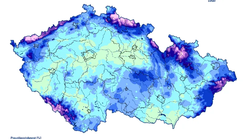 Pravděpodobnost bílých Vánoc