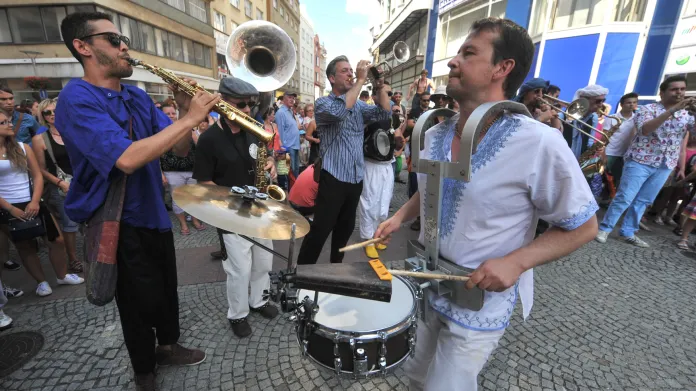 Festival v ulicích  v Ostravě