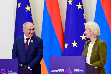 Arménie hledá alternativy k Rusku. Může hlasovat i o vstupu do EU, řekl Pašinjan