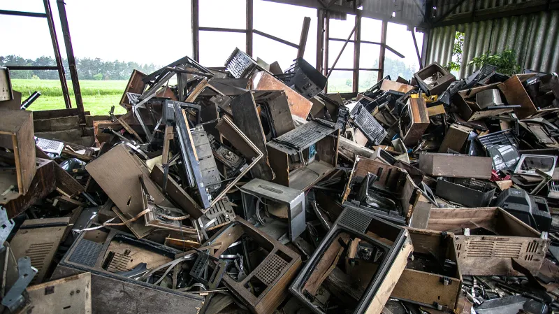 Skládka v Boru u Skutče