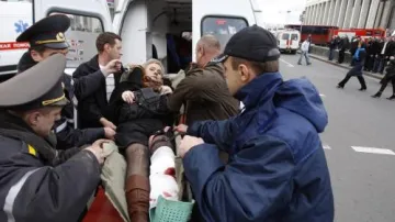 Výbuch v metru v centru Minsku