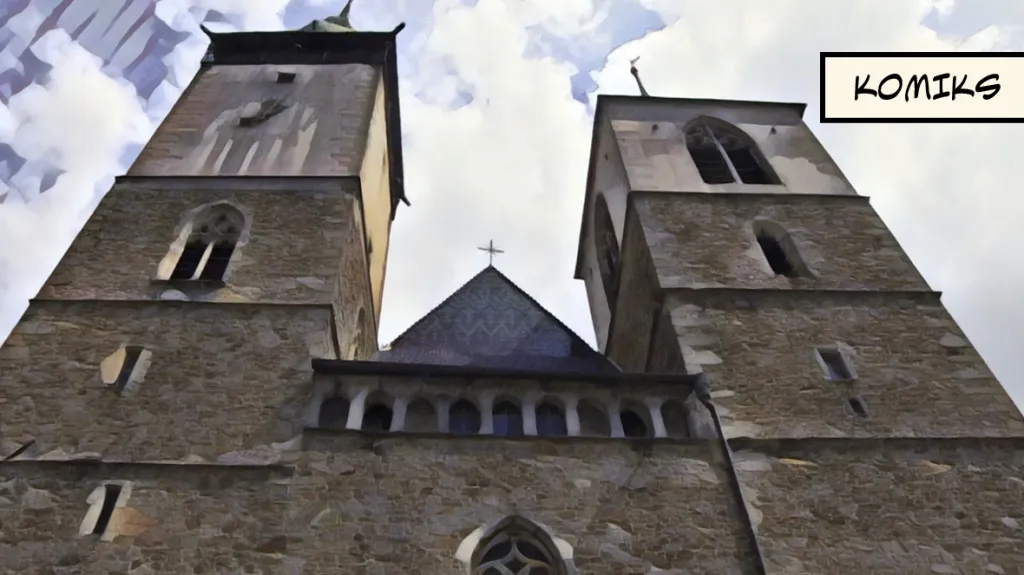 Kostel láká na středověké krovy