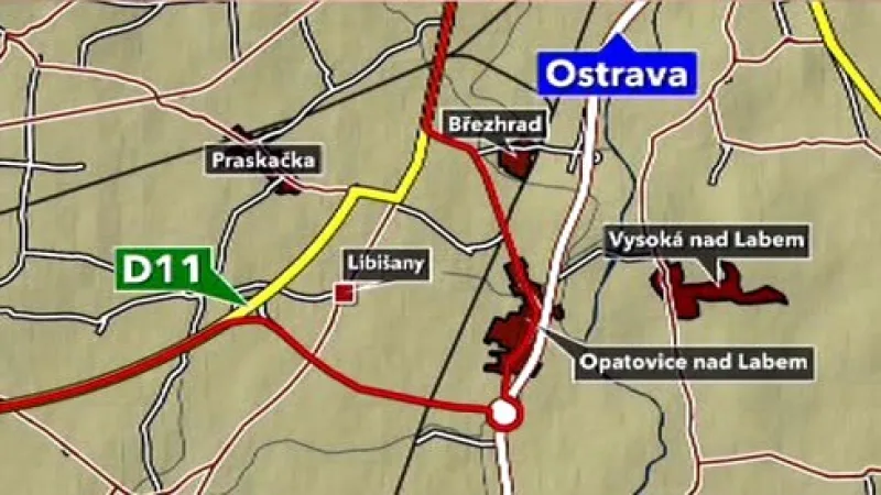 Trasa kamionů