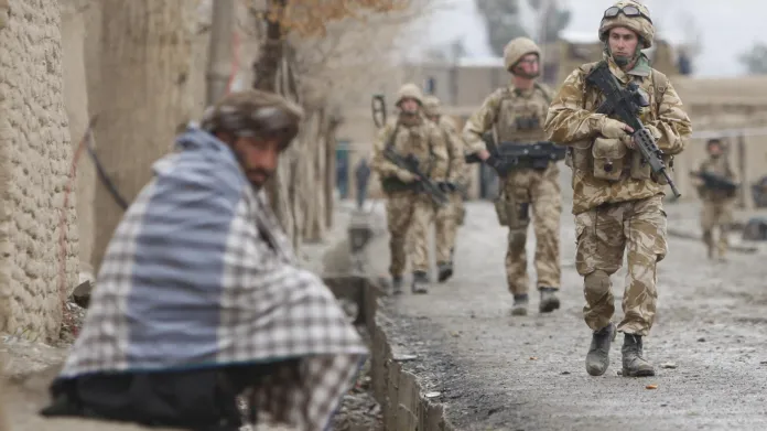 Britské jednotky v Afghánistánu