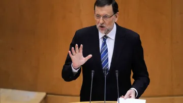 Mariano Rajoy vystoupil v parlamentu ke korupční kauze