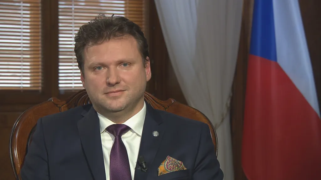 Předseda poslanecké sněmovny Radek Vondráček při novoročním projevu