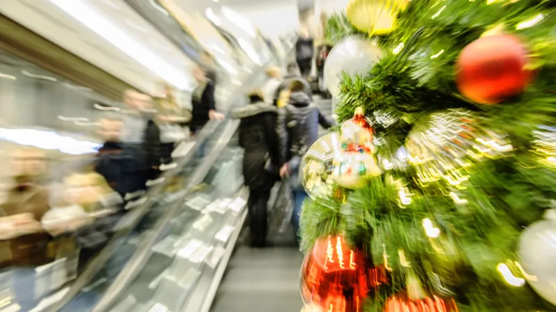 Předvánoční nákupy