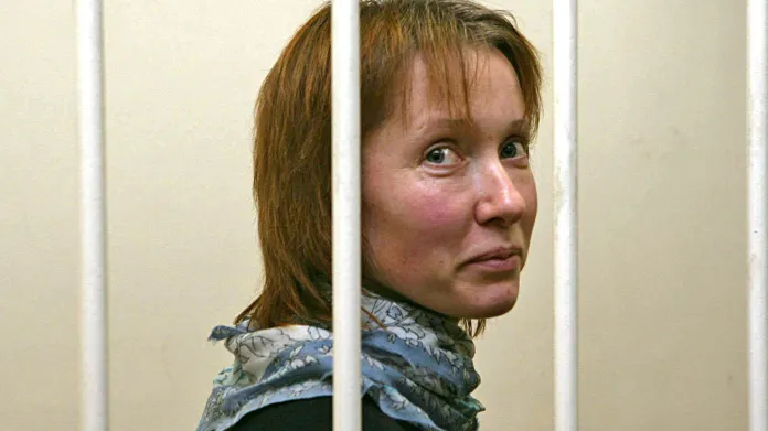 Jekatěrina Zaspaová u ruského soudu