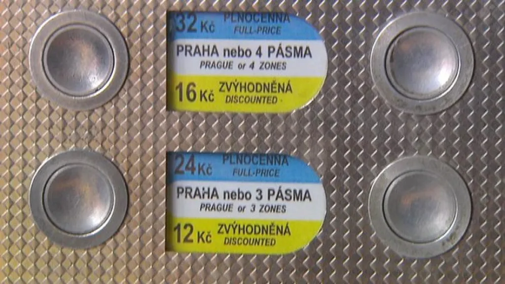 Jízdenky v MHD