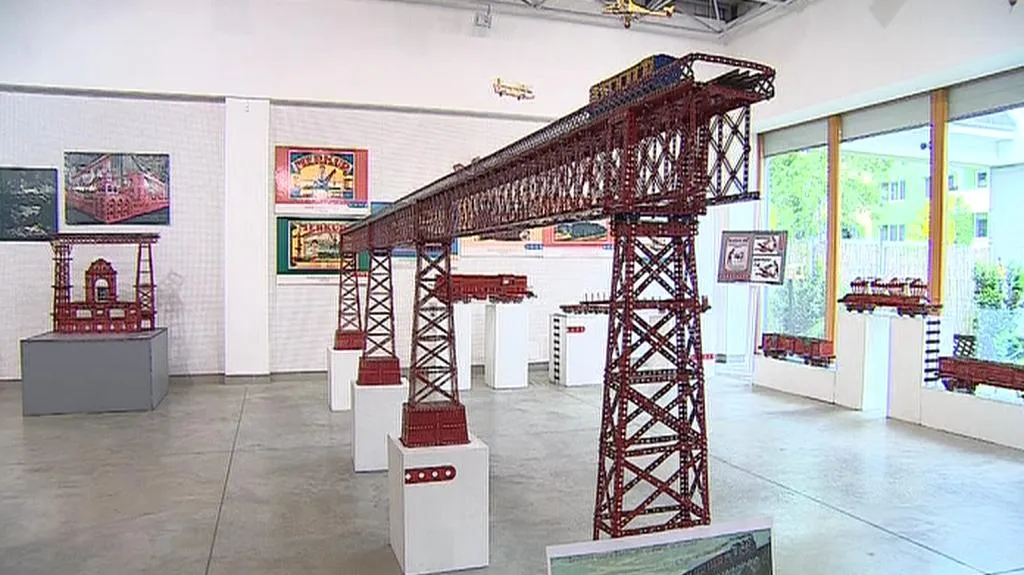 Model ivančického viaduktu