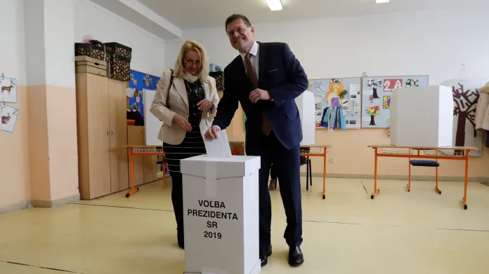 Maroš Šefčovič u prezidentských voleb