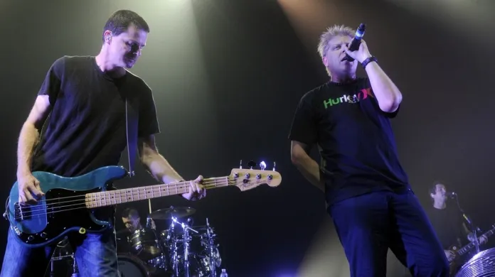 The Offspring při koncertu v Praze (srpen 2011)