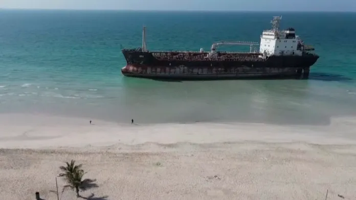 Tanker v Perském zálivu