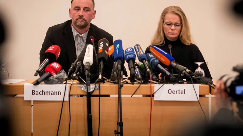 Lutz Bachmann a Kathrin Oertelová