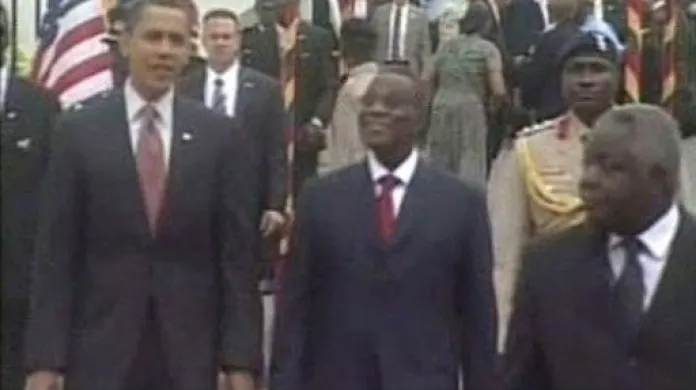Barack Obama v Ghaně
