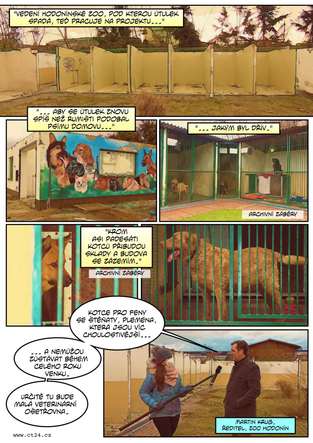 Nový útulek nahradí ten zničený tornádem