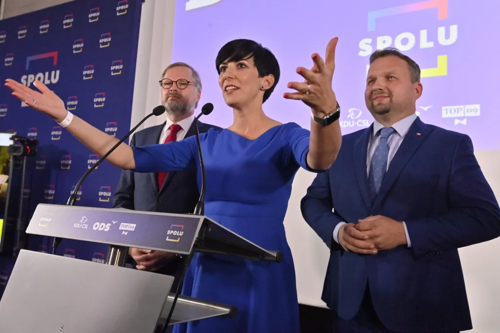 Volební štáb koalice SPOLU