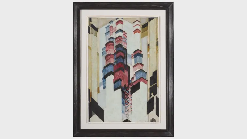 Obraz Františka Kupky Tryskání II