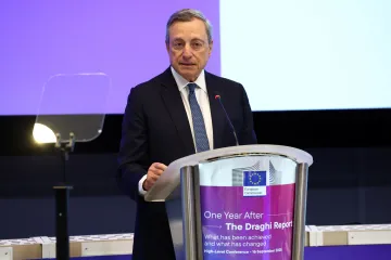 Nečinností se EU odsuzuje k úpadku, varoval Draghi