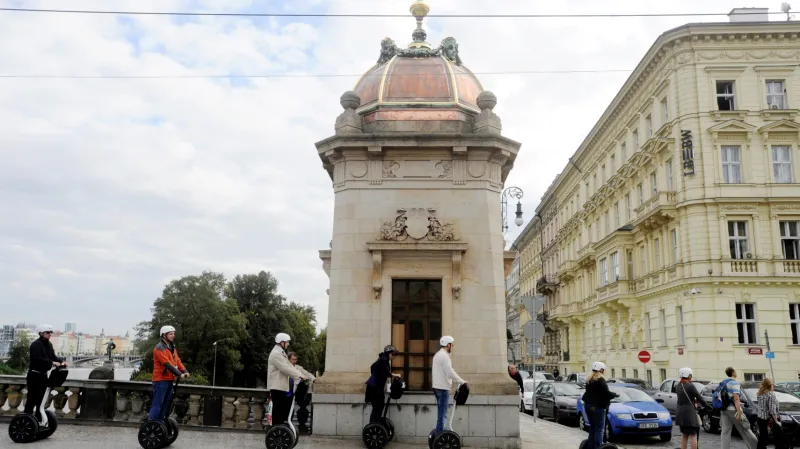 Vozítka Segway v Praze