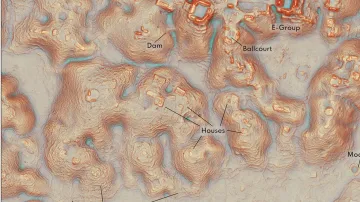 Zbytky mayského města