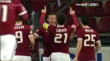 Gól v utkání Sparta - Zbrojovka: Kadeřábek - 1:0 (15. min.)