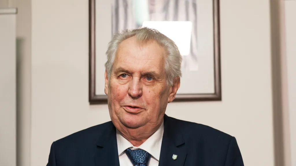 Bývalý prezident Miloš Zeman