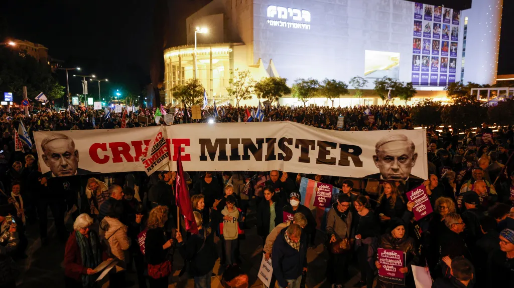 Protesty v Tel Avivu