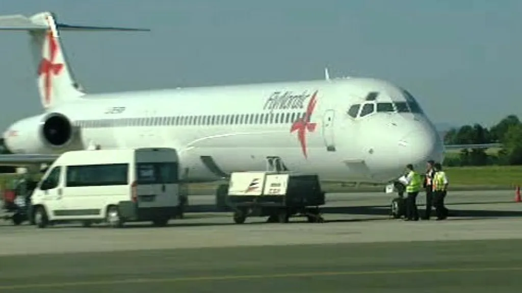 Letadlo norské společnosti Nordic