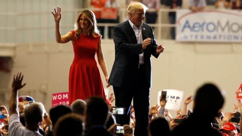 Donald Trump s manželkou Melanií