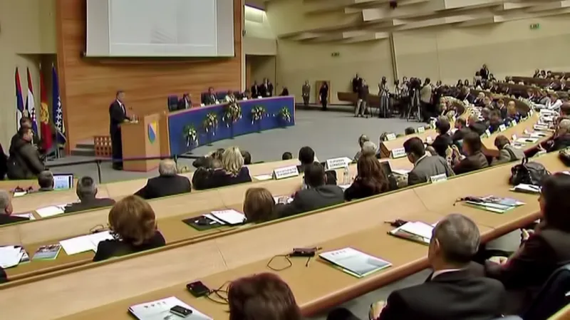 Dárcovská konference v Sarajevu