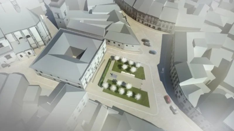 Nová podoba Divišova náměstí ve Znojmě