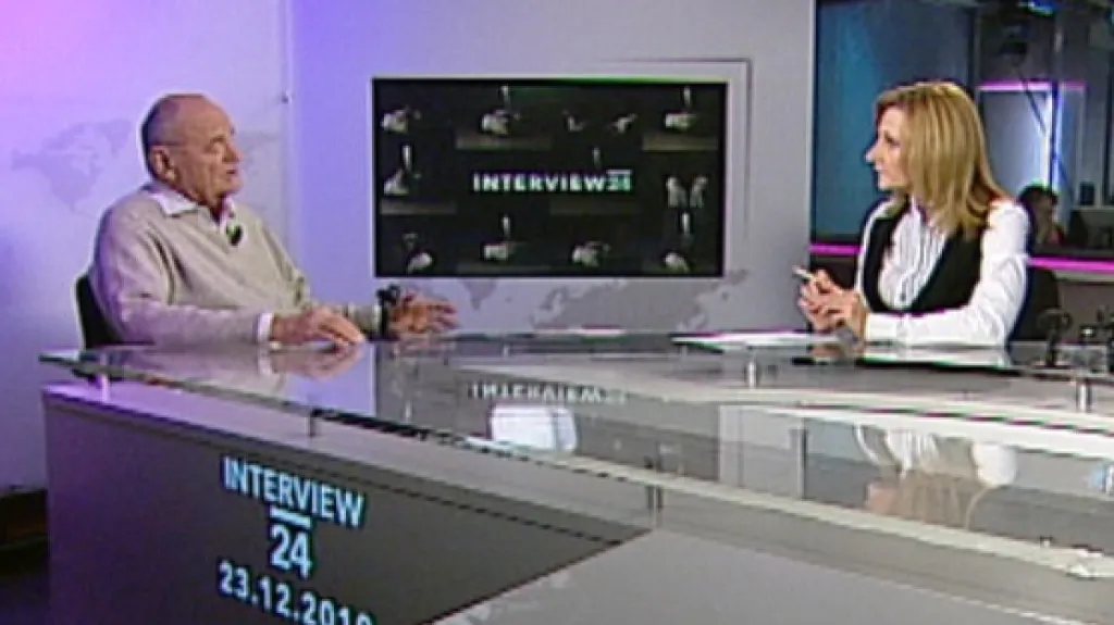 Václav Vorlíček v Interview ČT24