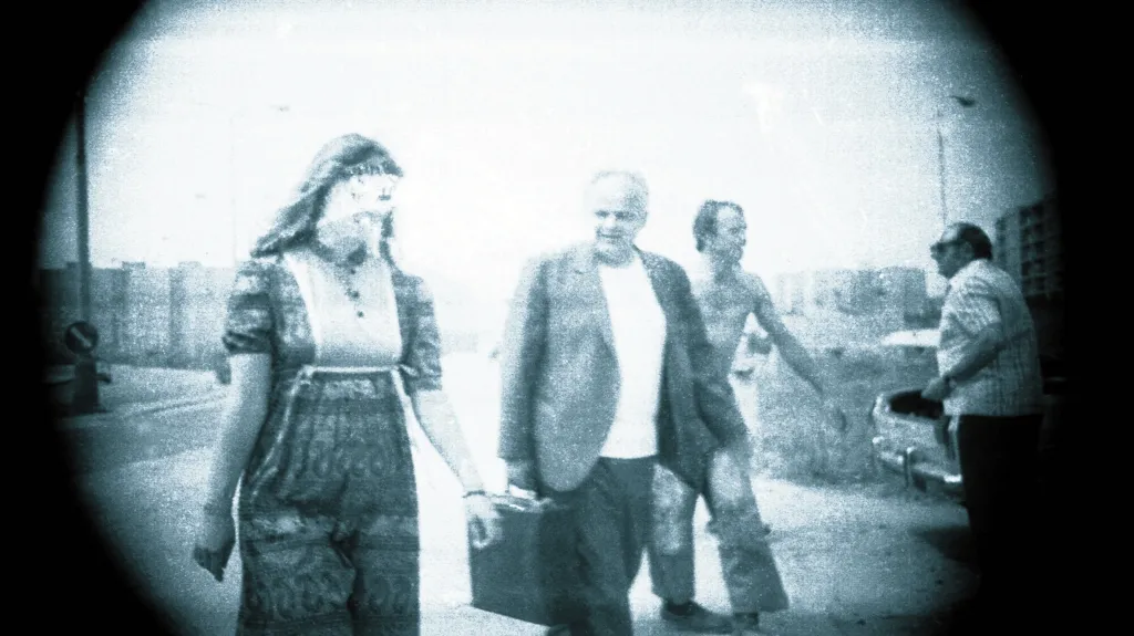 Fotografie z archivu StB - objekt Aida