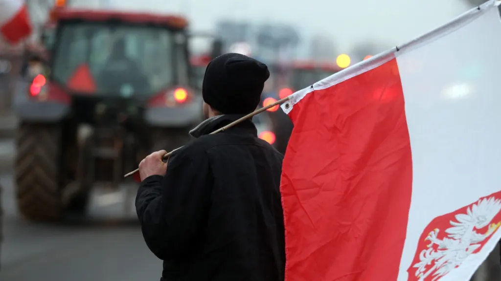Protesty zemědělců v Polsku